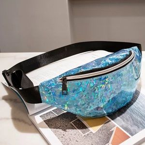 ⚡️Holographic Sequin Fanny Pack Festival Rave